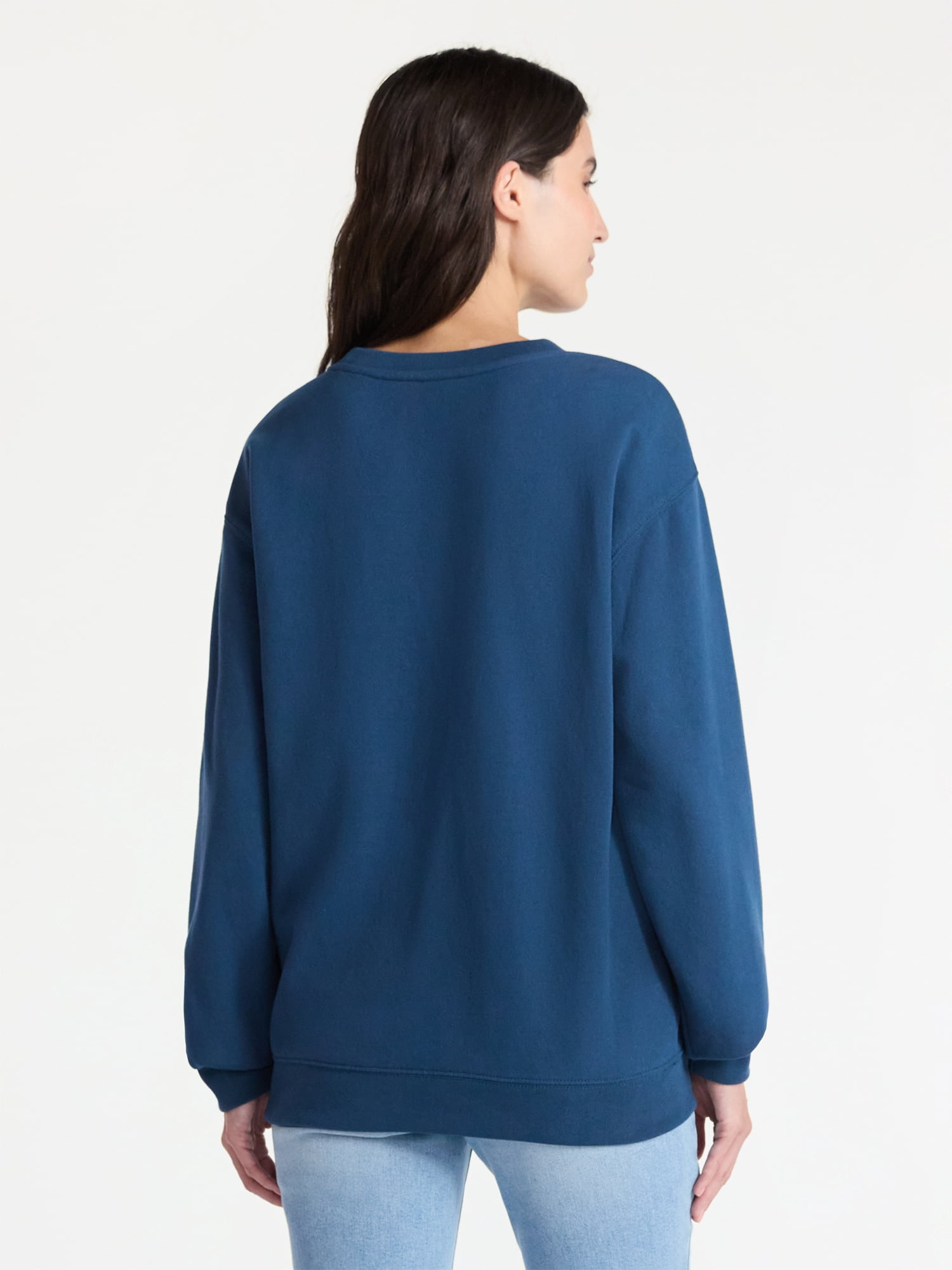 Disney Women's Stitch Sweatshirt with Long Sleeves, Sizes XXS-XXL