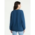 thumbnail image 3 of Disney Women's Stitch Sweatshirt with Long Sleeves, Sizes XXS-XXL, 3 of 5