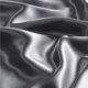 thumbnail image 3 of Funda de almohada de seda satinada para cabello y piel, juego de 2 fundas de almohada de tamaño estándar en gris oscuro, funda de almohada súper suave con cierre de sobre (20 x 26 pulgadas), 3 of 5
