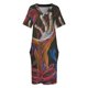 thumbnail image 4 of Concientización sobre el dolor de células falciformes - ESPERANZA vestido suelto con bolsillos vestidos para fiesta de bodas ropa vestido largo femenino, 4 of 7