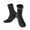 Black, variant on NFTIGB 3mm Neoprene Diving Socks Anti-Slip Water Booties for Men & Women Warm Swim Snorkel Scuba Surf Shoes Black Size M (9.45 inches / 24 cm)