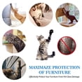 thumbnail image 4 of Billuyoard 6 unids/set pegatinas para muebles-adhesivo transparente y extraíble para gatos sin daños en los muebles 41*26CM Type3 NO3, 4 of 6