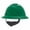 Green, variant on V-Gard C1 Fas-Trac III Full Brim Non-Vented Hard Hat - White