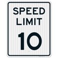 thumbnail image 1 of Speed Limit 10 MPH Sign,, 1 of 8