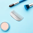 thumbnail image 4 of UPOUART 3Pcs Metal Pet Grooming Combs for Cats Polished Surface Ergonomic Handle Silver, 4 of 8