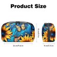 thumbnail image 5 of Butterfly USB Organizer Oxford Cloth Waterproof Charger Phone Case Hard Drive Bags USB Case Bag 5.9x9.44x3.14 in Digital Product Storage Organizer, 5 of 6