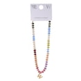 thumbnail image 5 of Time and Tru Goldtone Multicolored Bead Initial "W" Necklace, 5 of 6