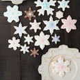 thumbnail image 3 of Snowflake Cookie Cutter Set of 10 pcs, Stainless Steel Snowflake Shaped Christmas Cookie Cutters Fondant Baking Molds, 3 of 11