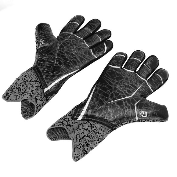 Soccer Goalie Gloves, Professional Soccer Goalie Goalkeeper Gloves, Soccer Goalie Goalkeeper Gloves for Kids Boys Children Football Gloves, Strong Grip for The Toughest Saves