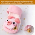 thumbnail image 4 of VONTER Cute 3D Cartoon Anti-Skid Baby Booties Sock Slipper Shoes Doll socks with bells (Set of 3), 4 of 5