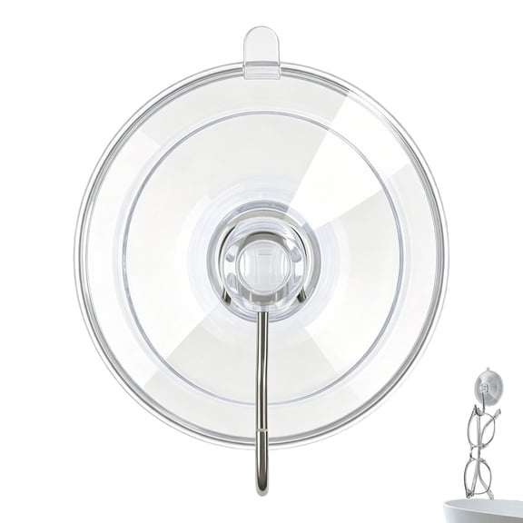 Hgtduk 10PCS Suction Cup Hooks, Stainless Wall Bathroom Hooks, Suitable for Various Household and Kitchen Applications, No Drill
