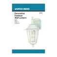 thumbnail image 5 of Nuvo 60-988 - Cornerstone - 1 Light - 13" - Wall Lantern - Arm Down/Clear Seed Glass, 5 of 7