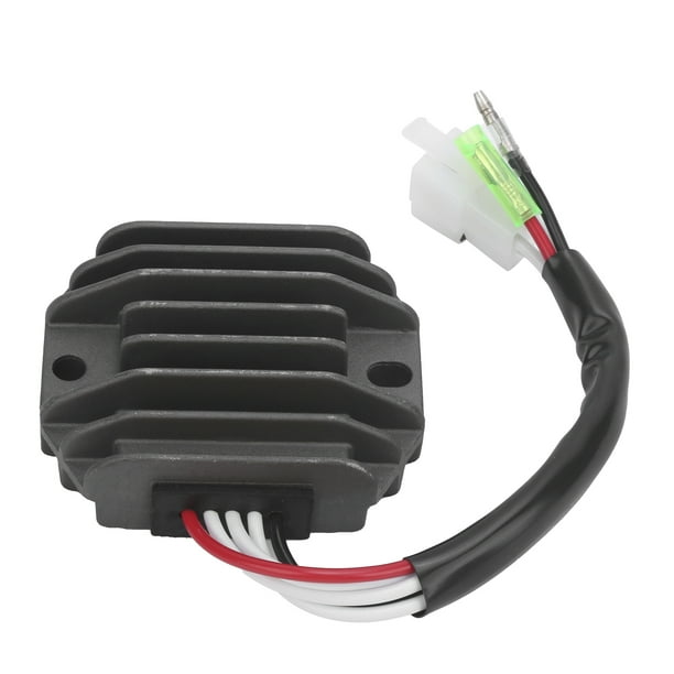 4kb-81960-01 para regulador de voltaje rectificador 4KB-81960-02 ajuste de repuesto para Yamaha YFB250 YFM350 YFM400,Regulador de voltaje del rectificador 4KB-81960-02 4KB-81960-01 Rectificador para r Higoodz Piezas Y Accesorios De Autos