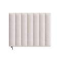 thumbnail image 5 of Hillsdale Upholstered Velvet Channel Stitched Hanging Twin Headboard with USB Charging, Cream, 5 of 17
