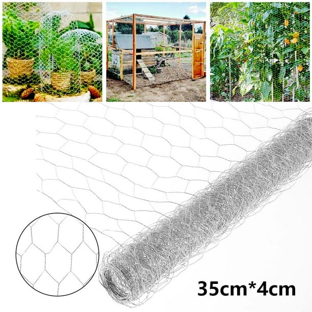 Willstar Chicken Wire Poultry Wire Netting Hexagonal Galvanized Mesh