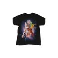 thumbnail image 1 of Camiseta para hombre inspirada en Hora de Aventuras - Diseño de Finn y Jake en el Espacio, 100 % algodón, cómoda y moderna., 1 of 6
