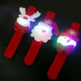thumbnail image 3 of Fairnull Slap Circle Lightweight Funny Velvet Cloth Christmas Glow Slap Bracelets, 3 of 9