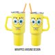 thumbnail image 3 of Vaso Silver Buffalo SpongeBob SquarePants de acero inoxidable de 1,2 L, 3 of 5