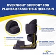 thumbnail image 3 of Brace Direct 90 Degree Comfort Padded Night Splint - Premium Relief for Plantar Fasciitis & Heel Pain, 3 of 9