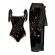 thumbnail image 1 of Traje de baño de una pieza, falda de dos piezas para mujer, bikini sexy con estampado multicolor, traje de baño con cordones en Europa y Estados Unidos Sailing Electrónica, 1 of 4