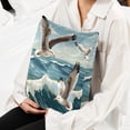 thumbnail image 6 of Seagull Velvet Throw Pillow Covers Inserts in 16x16, 18x18, and 20x20 Inches - Set of 2 - Unique Patterns for Throw Pillow Covers for All Occasions, 6 of 6