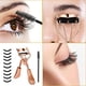 thumbnail image 3 of Kit de rizador de pestañas de metal, herramienta de maquillaje profesional con peine incorporado con 10 almohadillas de repuesto para obtener pestañas dramáticamente rizadas para mujeres y niñas, 3 of 5