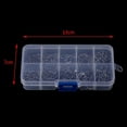 thumbnail image 3 of Lefu 500pcs 10 Different Sizes Circle Fishing Hooks Carbon Steel Fishhook w/Box, 3 of 8