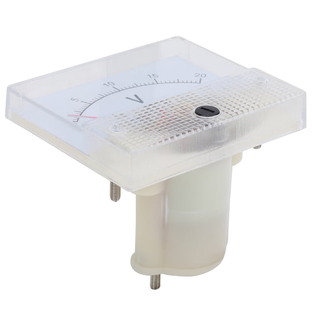 Voltímetro 85C1 DC 0-20V Voltímetro De Puntero Medidor De Voltaje CC Cabezal Dispositivo De Medición Eléctrica