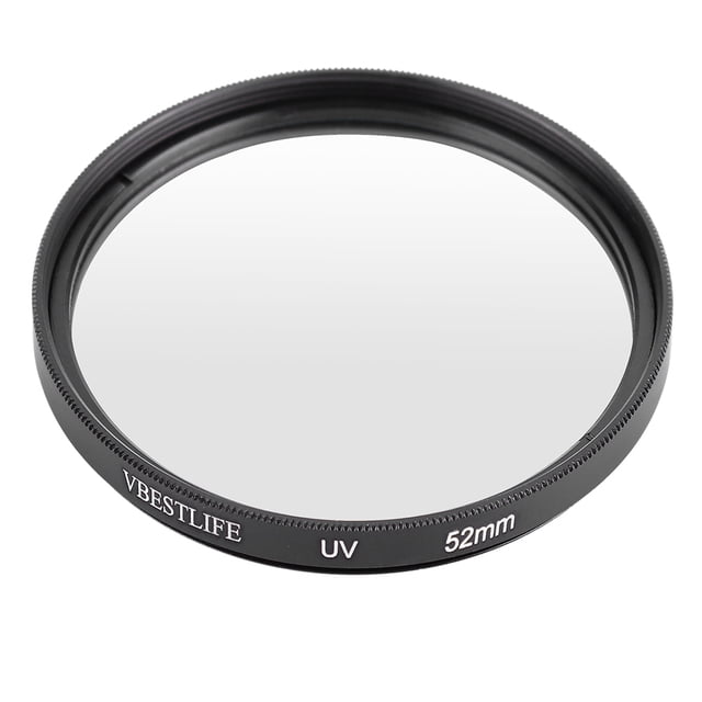 Filtro de protección de lente, VBESTLIFE Univesal Ultra Slim Camera Filtro UV Filtro de lente Durabilidad mejorada Jadeshay A