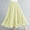 Yellow, variant on Abomasnow Summer Long Skirts for Women 2025 Elastic High Waist A-Line Flowy Swing Maxi Skirts on Clearance