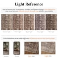 thumbnail image 5 of PureCozy 8'x10' Area Rugs for Living Room Bedroom Dining Room Farmhouse Office Oriental Washable Non Slip Vintage Traditional Large Brown Rugs Carpets, Red Brown, 5 of 5