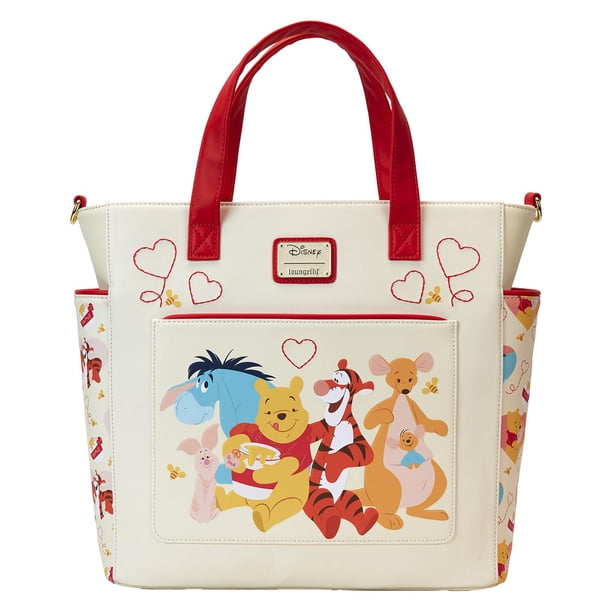 Mochila y Bolso Tote Convertible Loungefly Disney Winnie The Pooh Amor