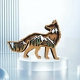 thumbnail image 1 of Estatua de moderna Escultura Animales BLESIY Adorno Tótem creativo Decorativo, 1 of 8
