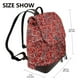 thumbnail image 2 of Disketp Vintage Red Paisley Mochila de Cuero para Mujer, Bolso de Espalda Antirrobo con Estilo para Viaje, Trabajo y Uso Diario, 2 of 4