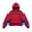 Watermelon Red Blue, variant on Spider Bodysuit Halloween Costumes Chenille Embroidered Zip Hoodie Casual Streetwear Jacket for Adult Unisex Long Sleeve Cosplay Hooded Jacket Fashion Hoodie