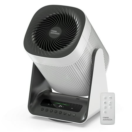 Coway Air Purifier Airmega Aim True HEPA Air Purifier + Fan (2in1), Covers Upto 246 sq ft, Auto Mode, Oscillation, Air Quality & Filter Indicator, Button Lock