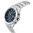 thumbnail image 3 of Casio Edifice Analog Standard Chronograph Stainless Steel Blue Dial Quartz EFR-526D-2A 100M Men's Watch, 3 of 4