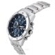 thumbnail image 3 of Casio Edifice Analog Standard Chronograph Stainless Steel Blue Dial Quartz EFR-526D-2A 100M Men's Watch, 3 of 4