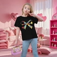 thumbnail image 5 of CPNG Children's Girls and Boys T Shirt Autism Awareness Bow Puzzle Print Loose Fit Tees Summer Casual Crew Neck Short Sleeve T-Shirt, 5 of 8