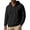 Black, variant on Men's Long Sleeve Half Zip Hooded Sweatshirt Raglan Casual Pullover Top Relaxed Fit Soft Streetwear Drawstring for Fall Winter Spring Daily Fashion Wear Style Guys Pink M