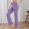 thumbnail image 2 of WAYUTE Leggings for Women Tummy Control Activewear Tights with Button Pockets Breathable Comfort Stretchy Fit Gym Fitness 2XL, 2 of 6
