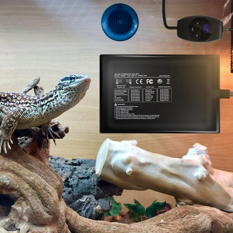 Reptile Heating Pad TeqHome Under Tank Heater Terrarium Warmer
