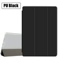 thumbnail image 1 of Étui pour Tablette pour Apple ipad Air 2 9,7 Pouces Air2 2014 Intelligent Veille Réveil Trifold Protection Complète à Rabat Support pour A1566 A1567 PU Noir ipad Air2, 1 of 6