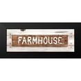 thumbnail image 2 of Halm, Carol 14x7 Black Modern Framed Museum Art Print Titled - Rustic Farmhouse, 2 of 5