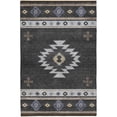 thumbnail image 2 of Addison Rugs Dream Shag Premium Machine Washable Transitional Aztec Midnight Rectangle Rug, 9' x 12', 2 of 8