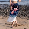 thumbnail image 6 of Flamingo Chic Chiffon Beach Skirt with Polyester Straps - for the Beach, 6 of 6