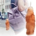 thumbnail image 1 of Hearth & Gear Porte-Clés Queue Mignonne Femme Anneau Pompons Porte-Clés Queue Poilue à la Mode Support, 1 of 6