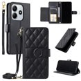 thumbnail image 5 of Funda tipo billetera GANGXUN para Xiaomi Redmi Note 14 5G – Tapa abatible con correa para mujer, 5 of 5