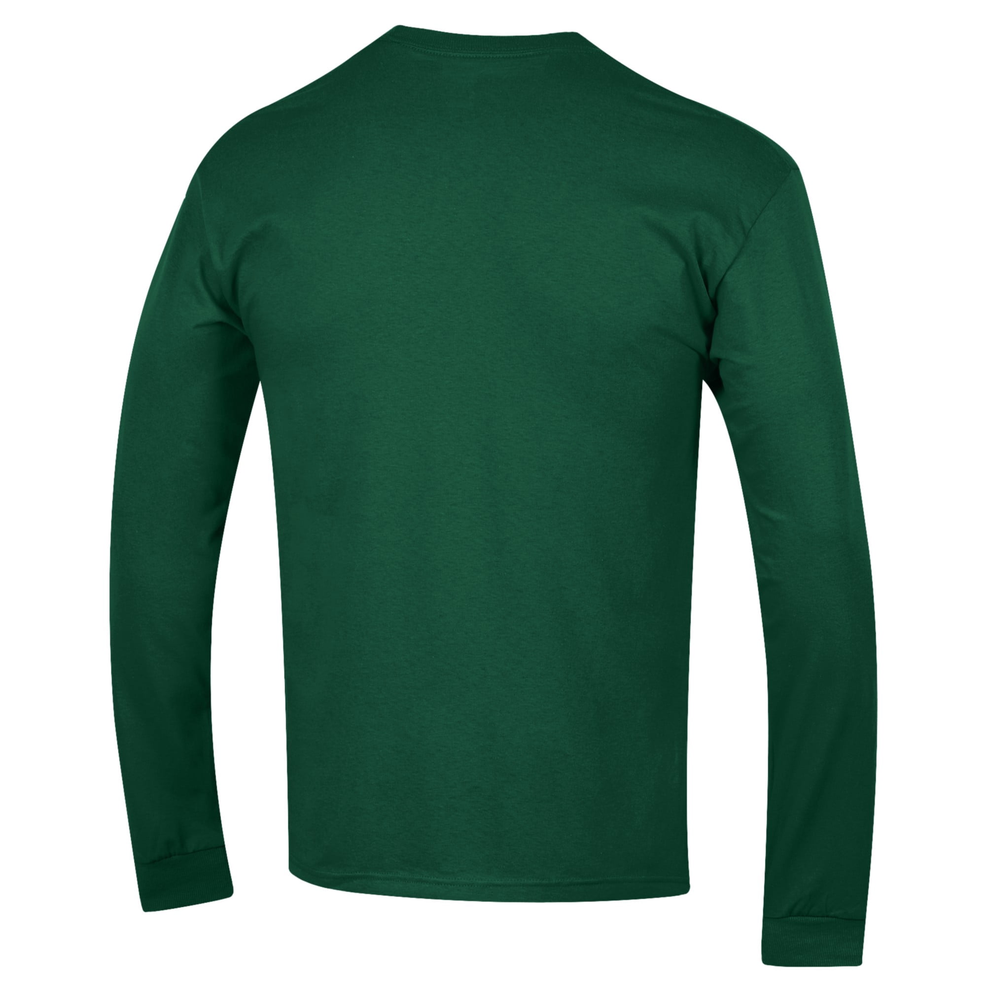 Men's Champion  Green Baylor Bears Track & Field Stack Long Sleeve T-Shirt