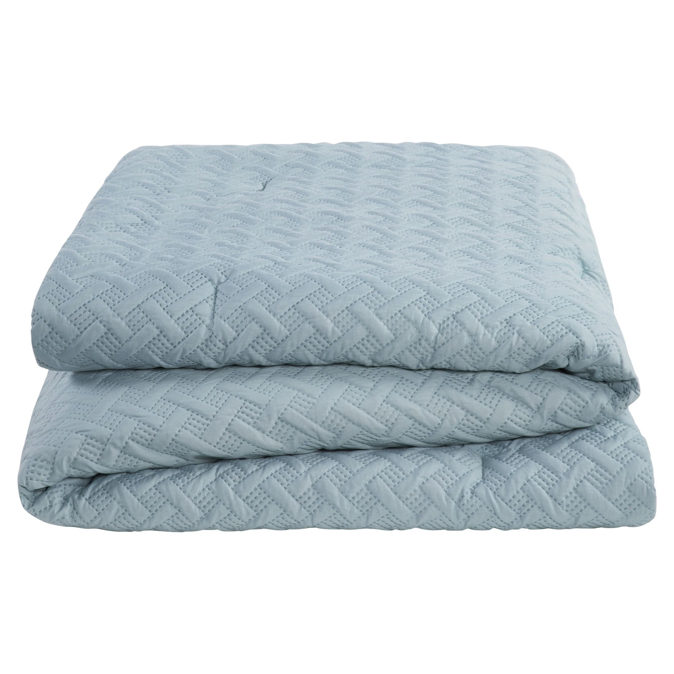 VCNY Home Nina II 3-Piece Blue Geometric Comforter Set, King, Adult, Unisex
